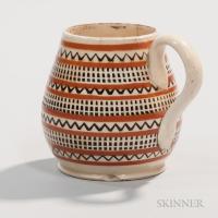 Creamware Marmalade Pot