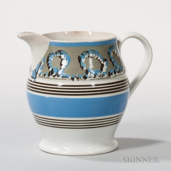 Mocha Pearlware Pitcher
