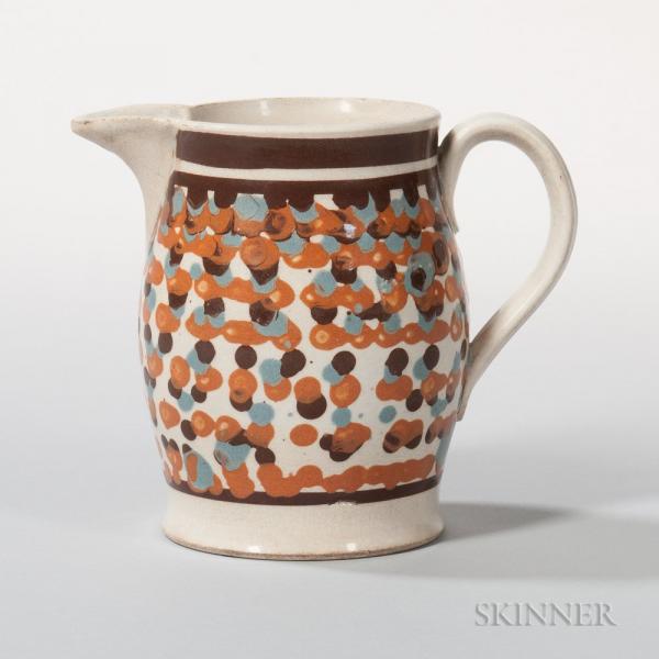 Mocha Pearlware Cream Pitcher