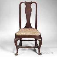 Walnut Side Chair