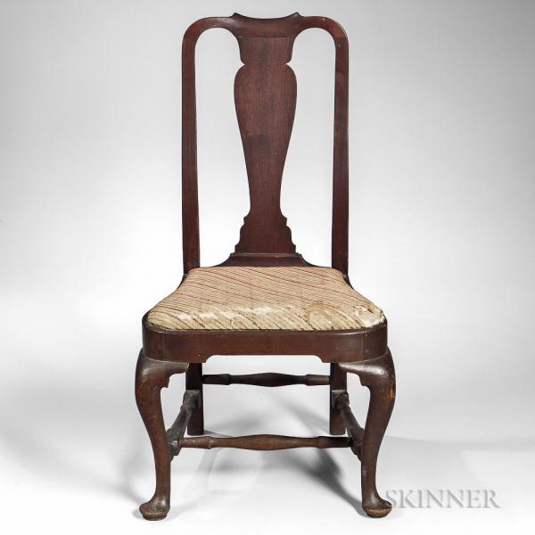 Walnut Side Chair
