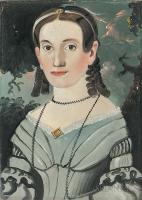 William Matthew Prior (Massachusetts/Maine, 1806-1873) Portrait of Mary Jane Folsom (Hunter)