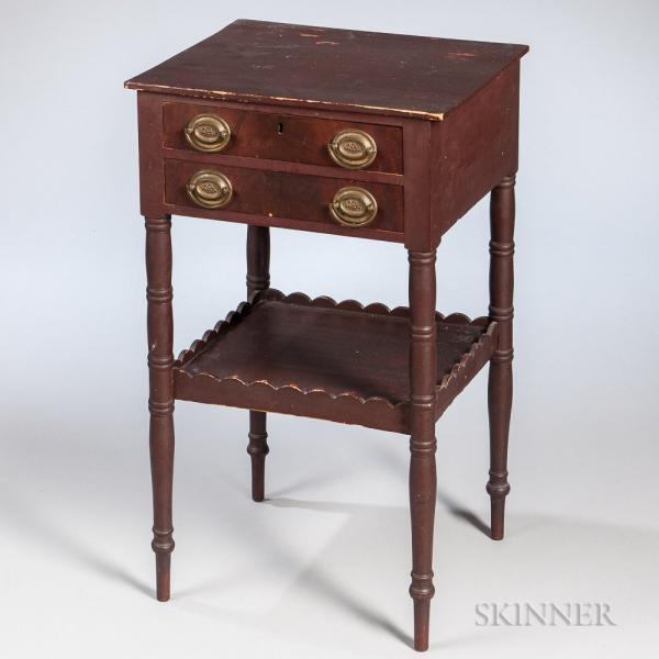 Two-drawer Work Table