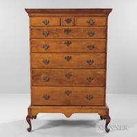 Maple Chest on Frame