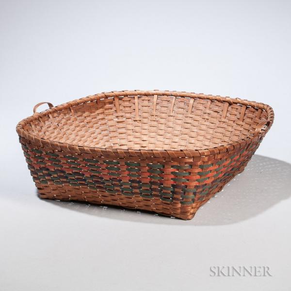 Woven Ash Splint Basket