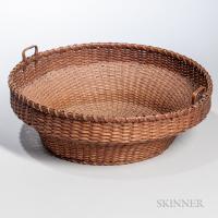 Shaker Handled Splint Basket
