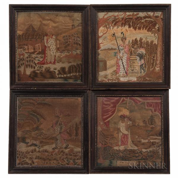 Needlework Pictures of the Four Continents