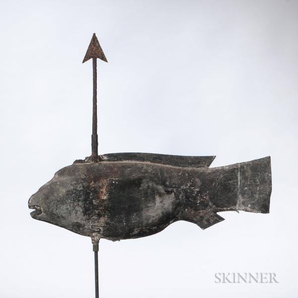 Sheet Copper Fish Weathervane