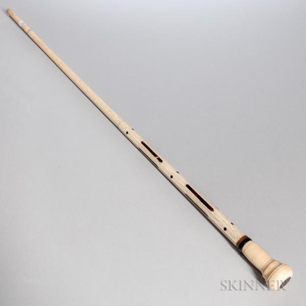Whalebone and Whale Ivory Cane