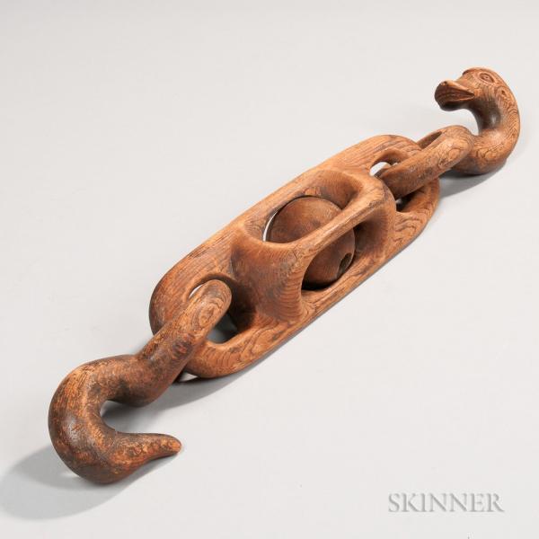 Carved Sailor's Whimsey