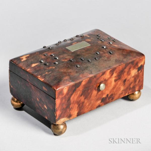 Tortoiseshell Trinket Box