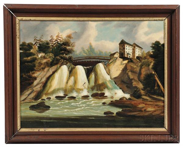 Thomas Chambers (New York/England, 1808-1869) Theresa Falls, Indian River