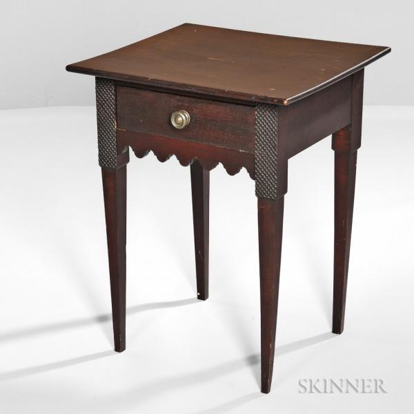 Tiger Maple Worktable