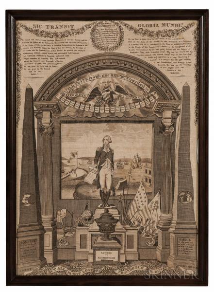 George Washington Memorial Textile