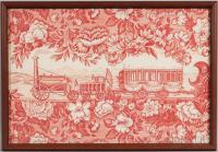 Liverpool Rocket Railroad Printed Textile