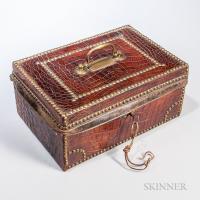 Crocodile Skin Covered Box