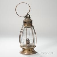 Thomas Spencer, Ship Chandler, Honolulu, Sandwich Islands, Brass Lantern - 2