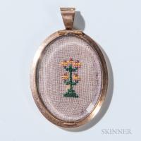 Masonic Oval Pendant - 2