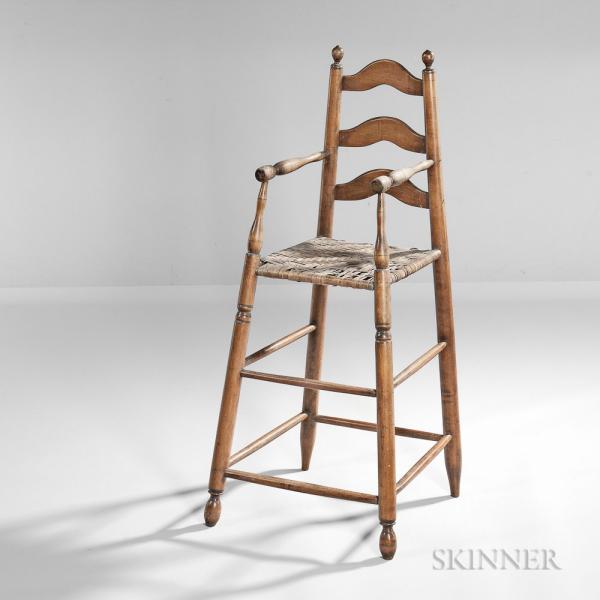 Turned High Chair