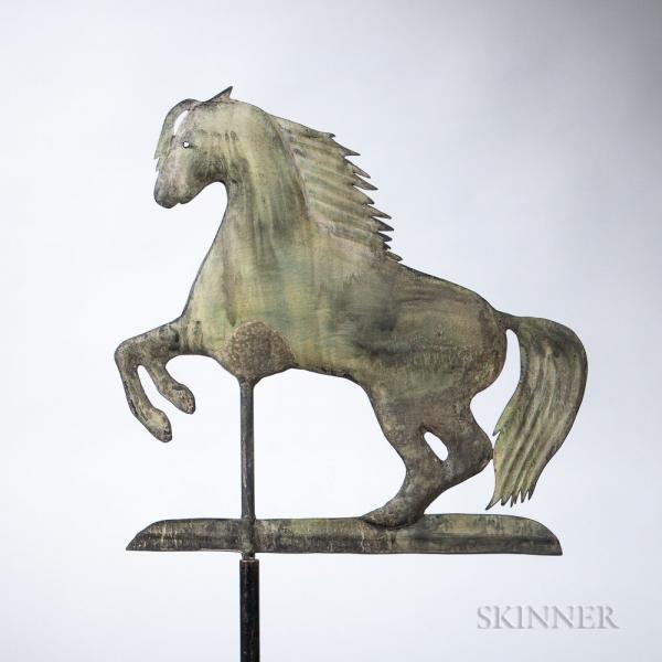 Small Rearing Arabian Horse Weathervane