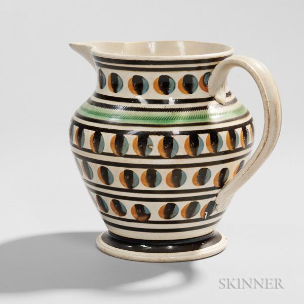 Pearlware Shouldered Jug